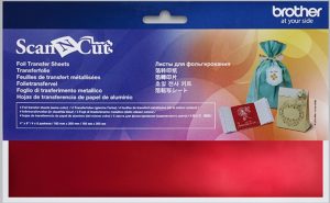 Set Fogli per foil rosso